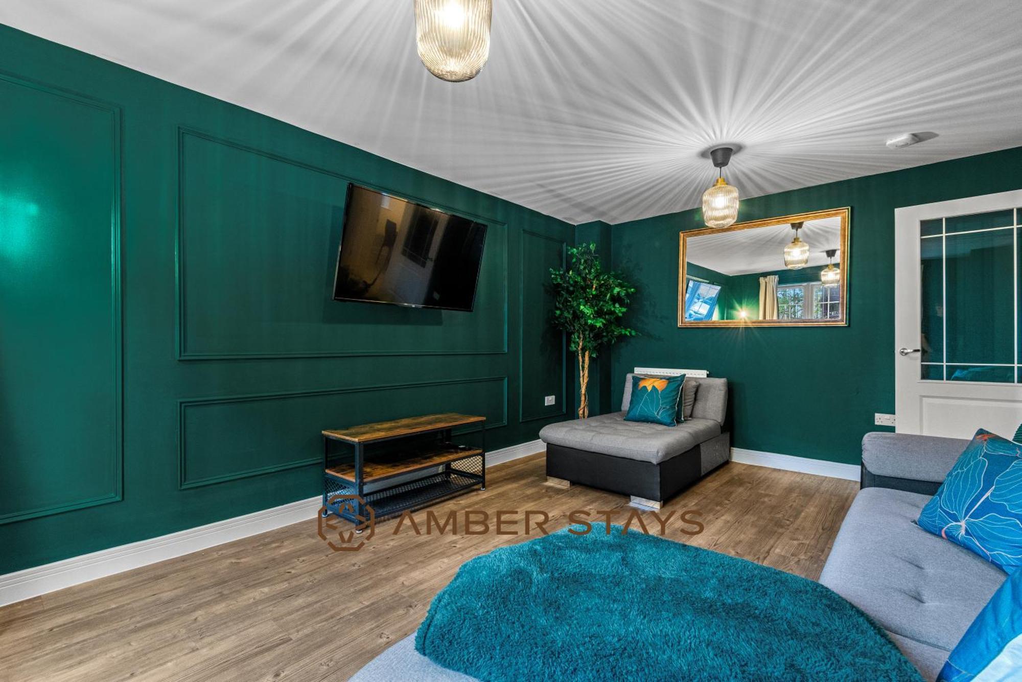 Spacious 5 Bed House In Reading By Amber Stays, Perfect For Business & Contractors, Sleeps 12! Εξωτερικό φωτογραφία